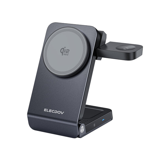 World Cup 2026 Samsung Galaxy Ecosystem: 3-in-1 Qi2 Magnetic Charging Station with Foldable Cooling Fan