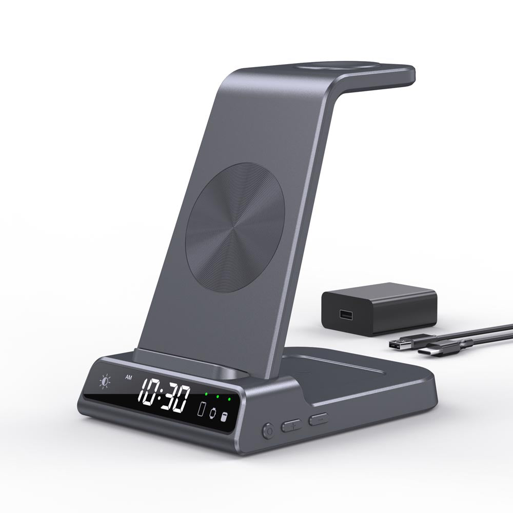 Elecdov C01S 3 In 1 Magnetic Charging-grey