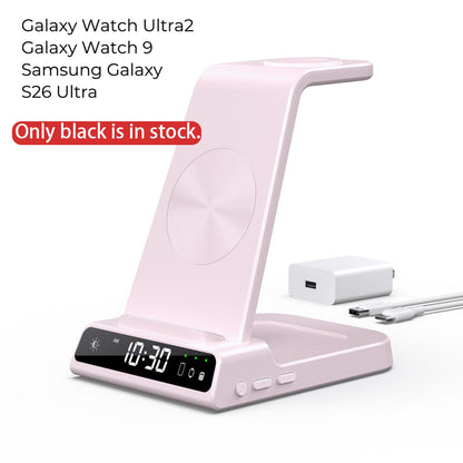 Elecdov C01 3 In 1 Magnetic Charging Station for Samsung,Includes Charger Plug