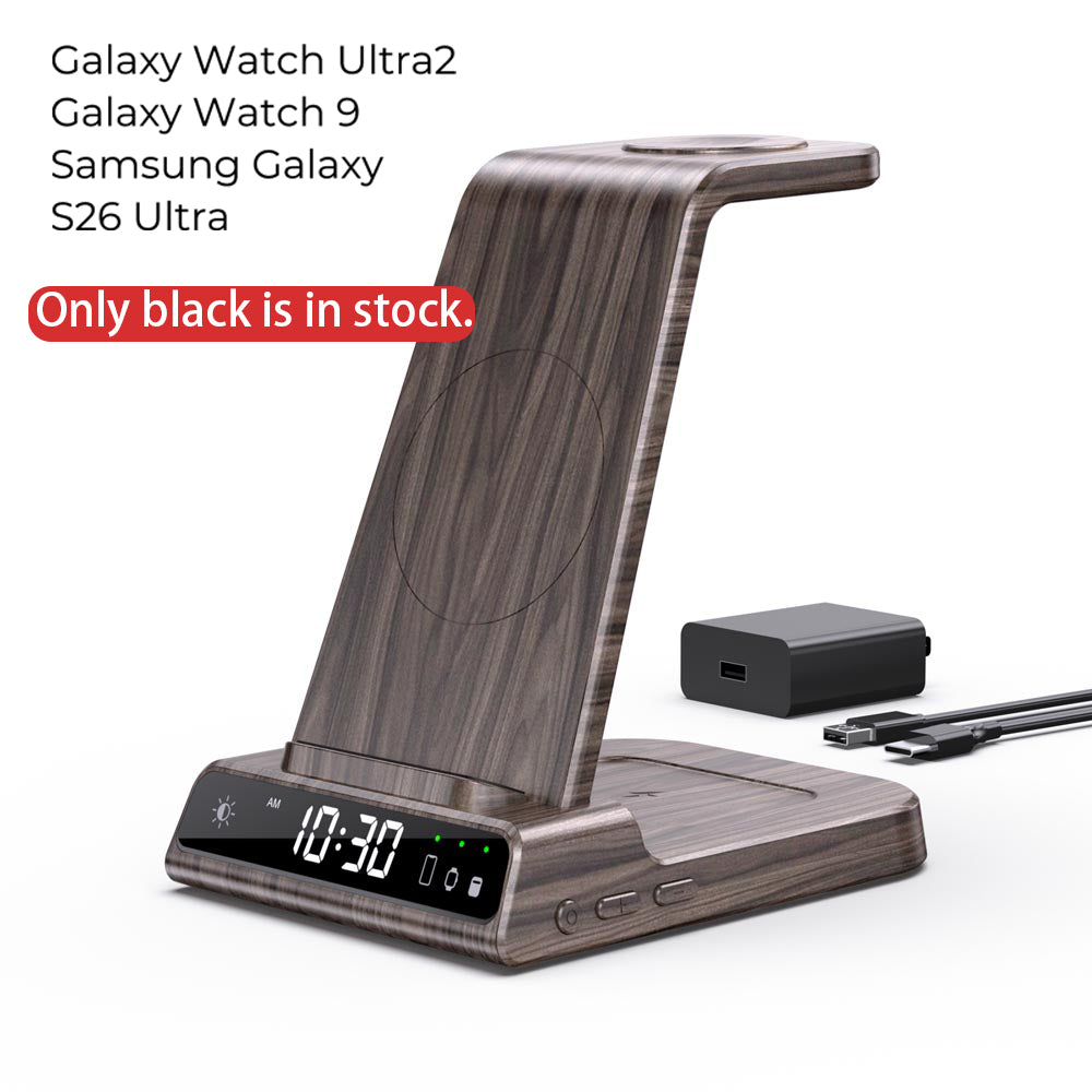 Elecdov C01 3 In 1 Magnetic Charging Station for Samsung,Includes Charger Plug
