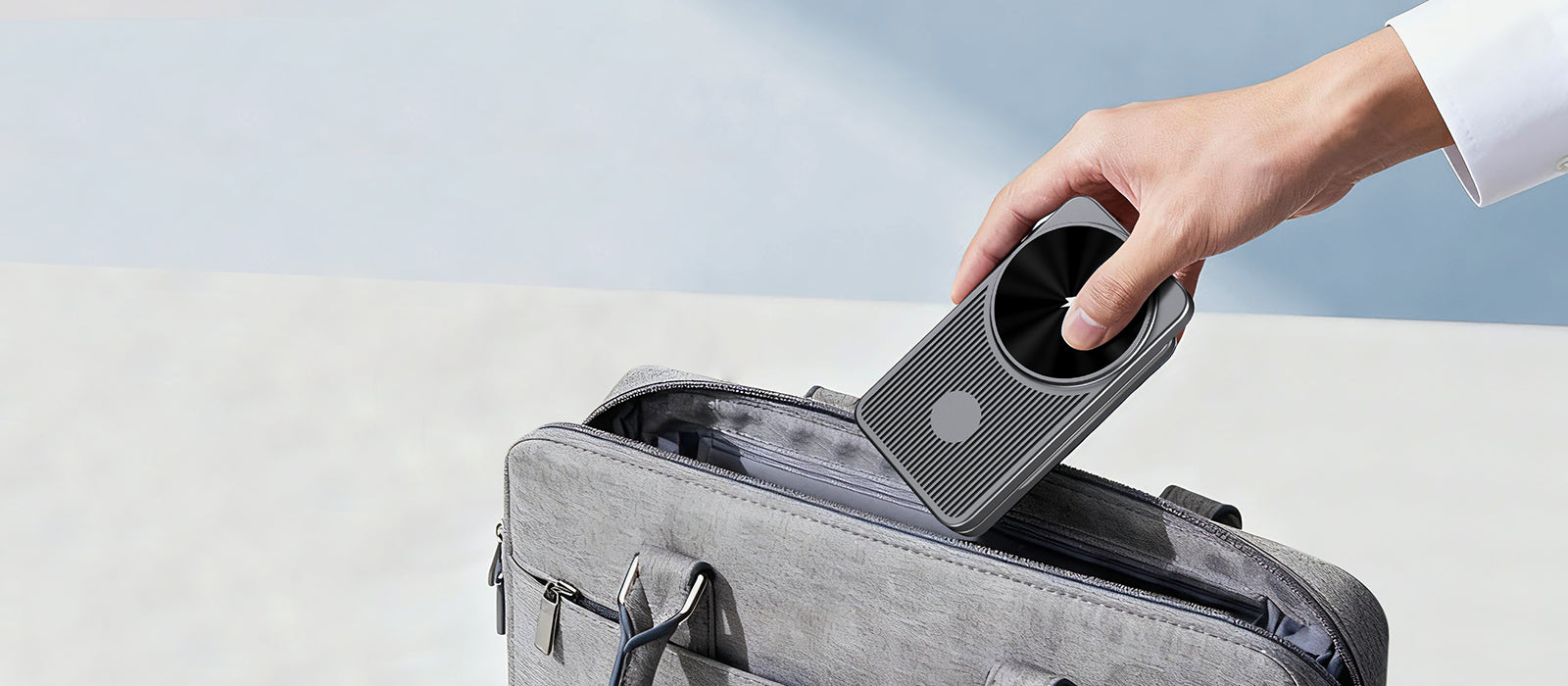 Travel and foldable charger for on-the-go, phone direct, compact design