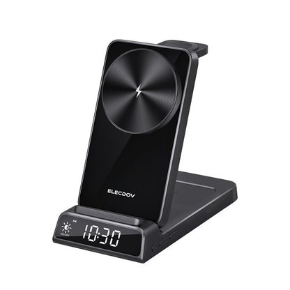 Elecdov CE19A 3 In 1 Magnetic Charging Station for Apple,Includes Charger Plug