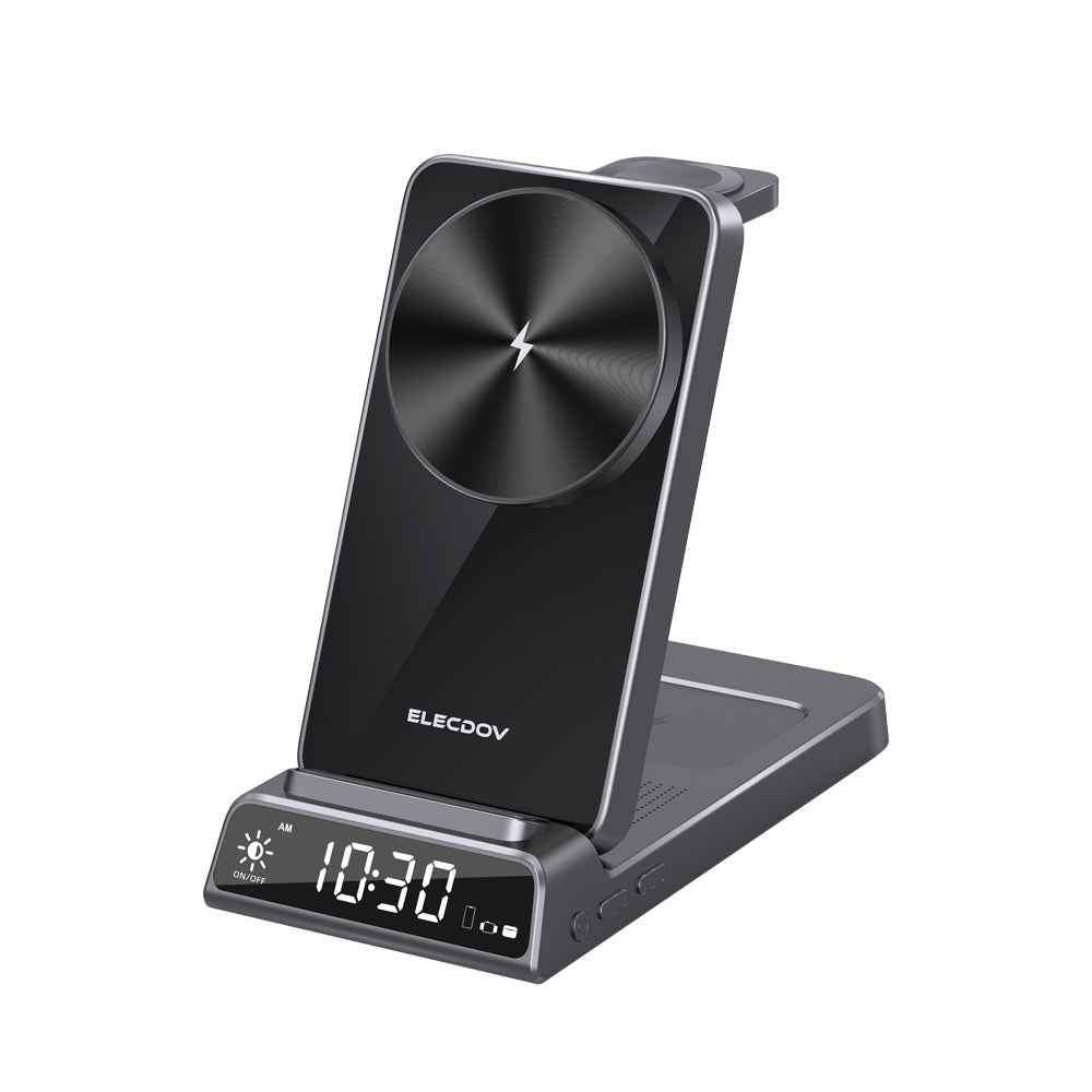 Elecdov CE19A-CF 3 In 1 Magnetic Charging– Grey