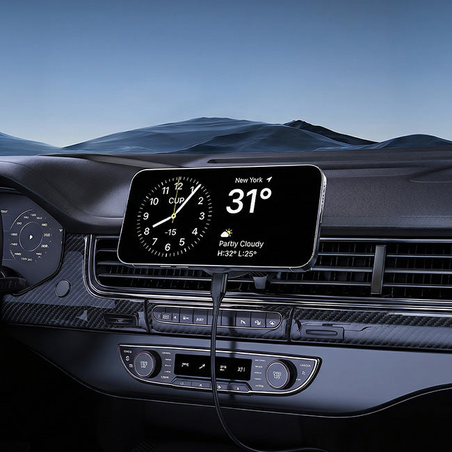 Car Dashboard Smartphone Navigation