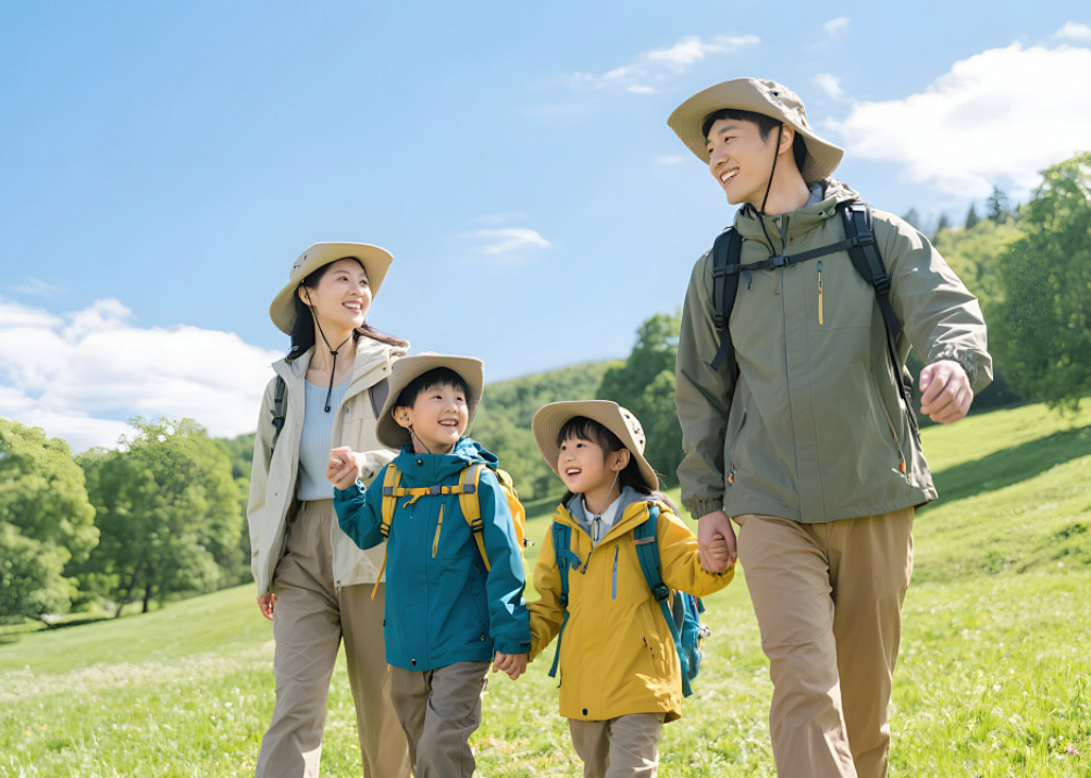 Outdoor nature travel scene